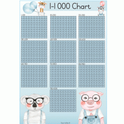 Alternative view of 1-1 000 counting block -Animals