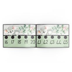 Alternative view of Number line 1-50 - Koala 2