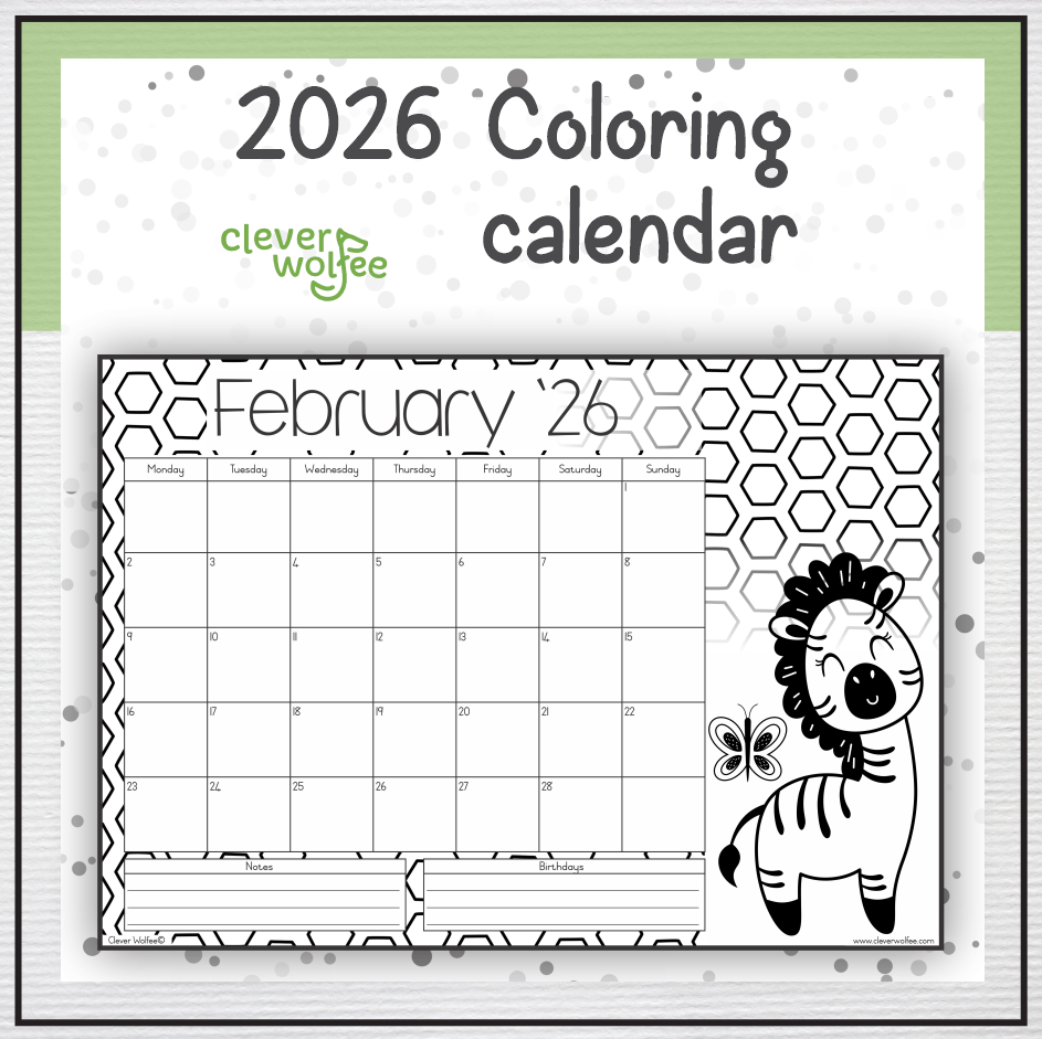 Color in calendar 2026