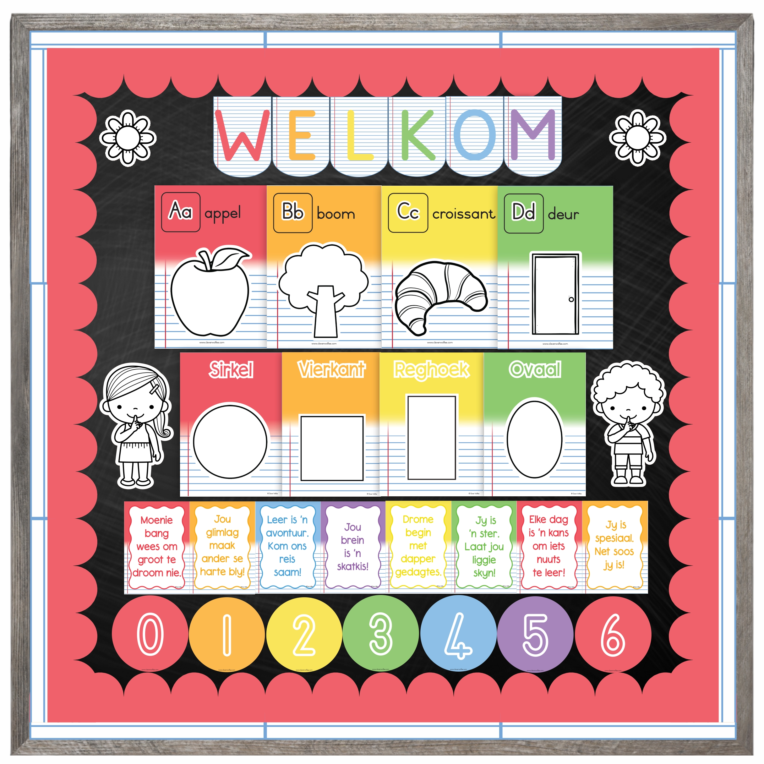 Sakpas klastema 2 - Notas en pastel kleure - Image 2