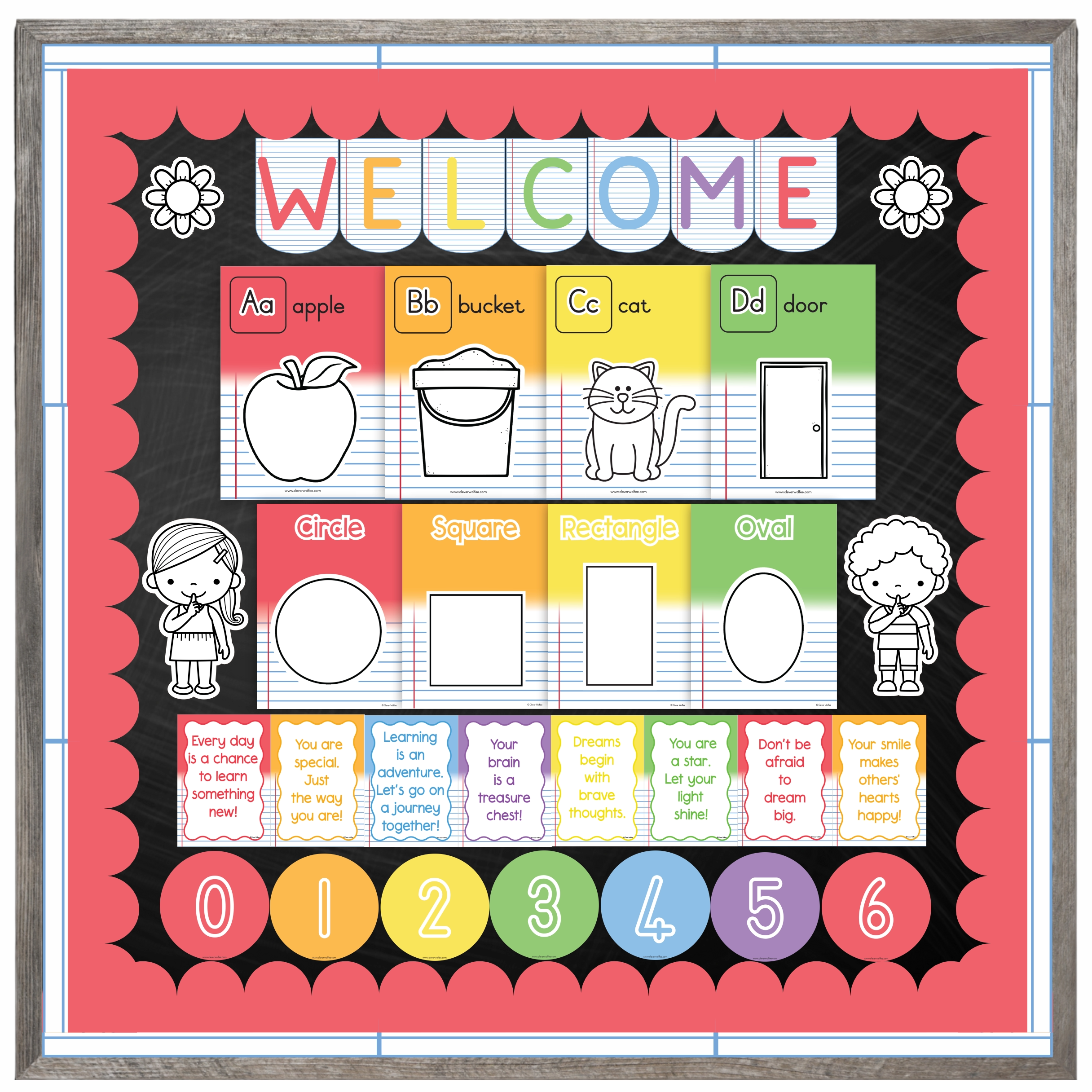 Compact class theme 2 - Notes and pastel colors - Image 2