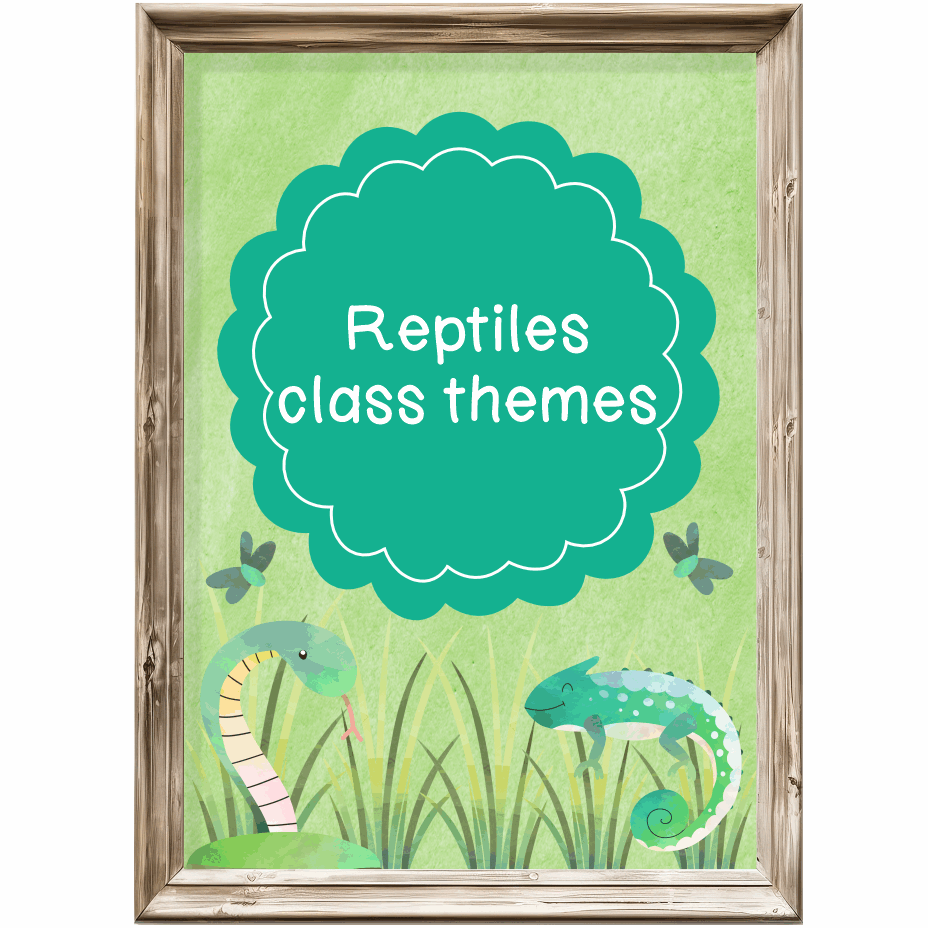 Class theme - reptiles