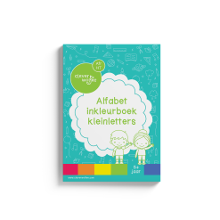 Alfabet inkleurboek kleinletters