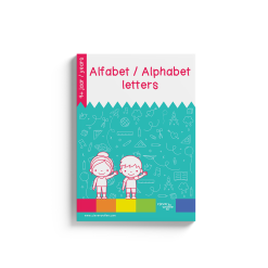 Alphabet letters to practice a name