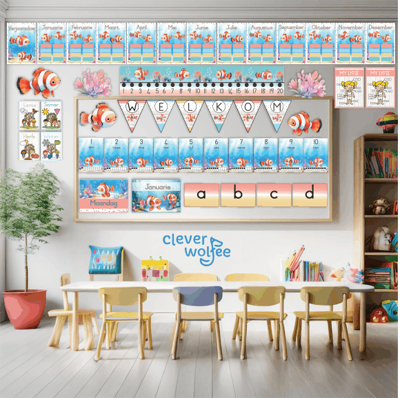 Onder die see: Vissie Klastema - Kleuterskool - Image 2