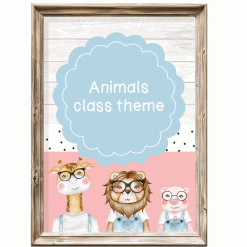 Class theme - animals
