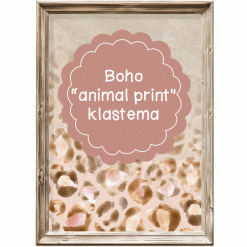 Klastema - boho natuurlike "animal prints"