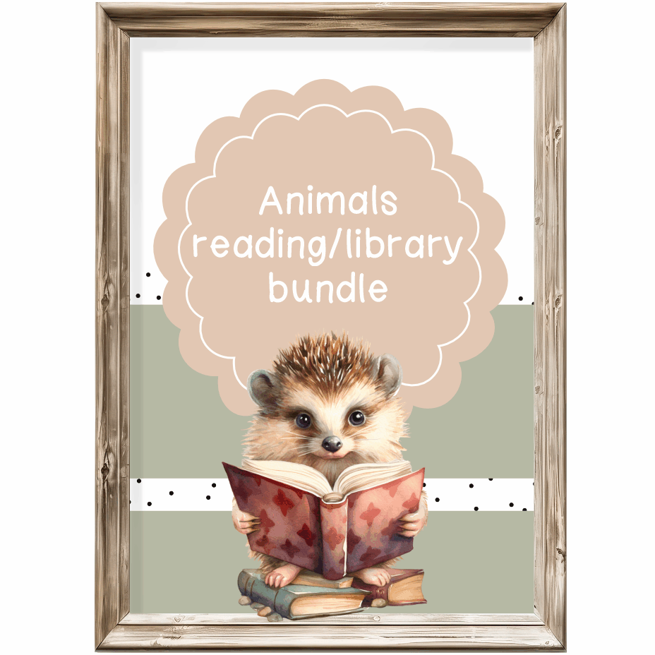 Reading / Library Bundle - Animals