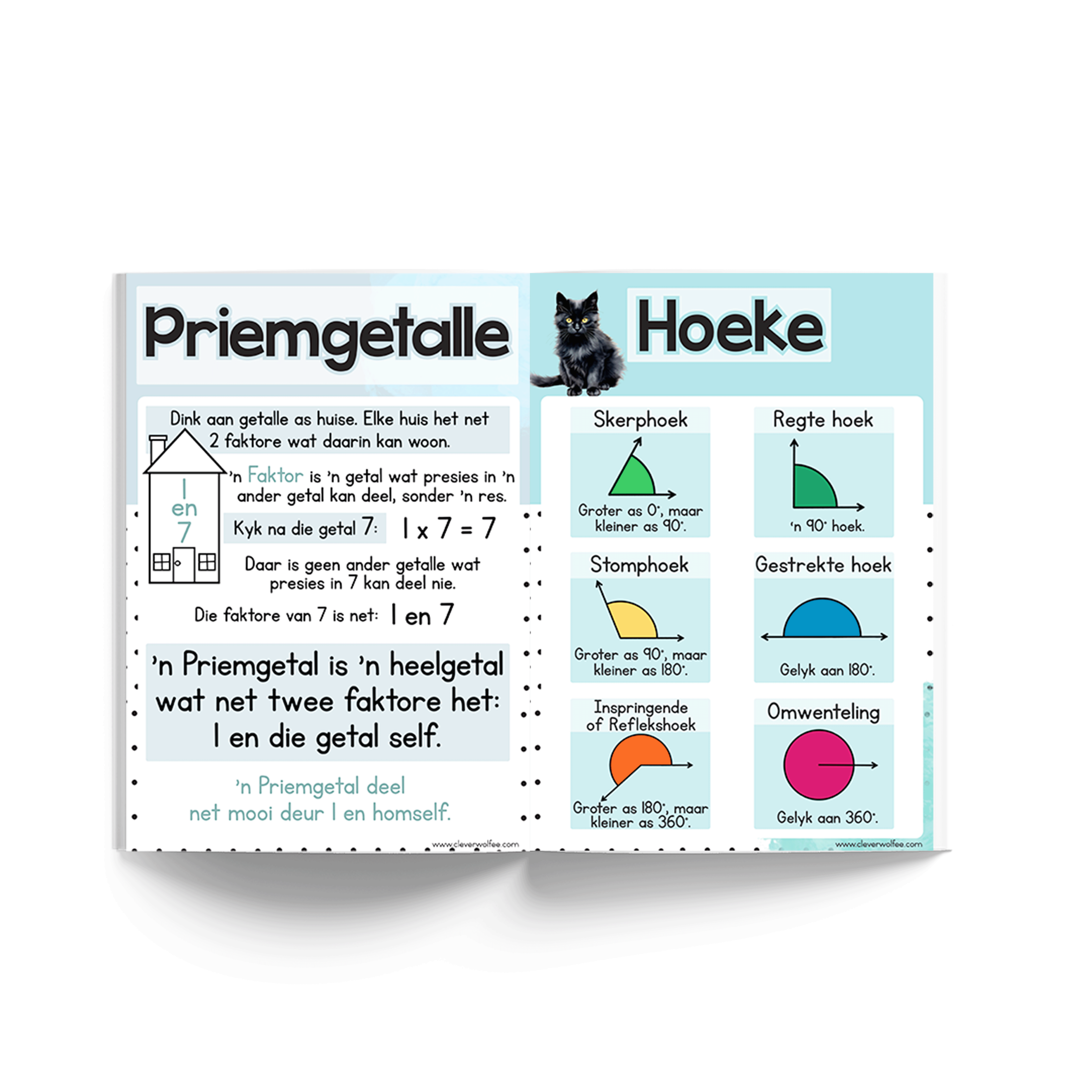 Wiskunde Plakkate Bundel - Katte - Image 4