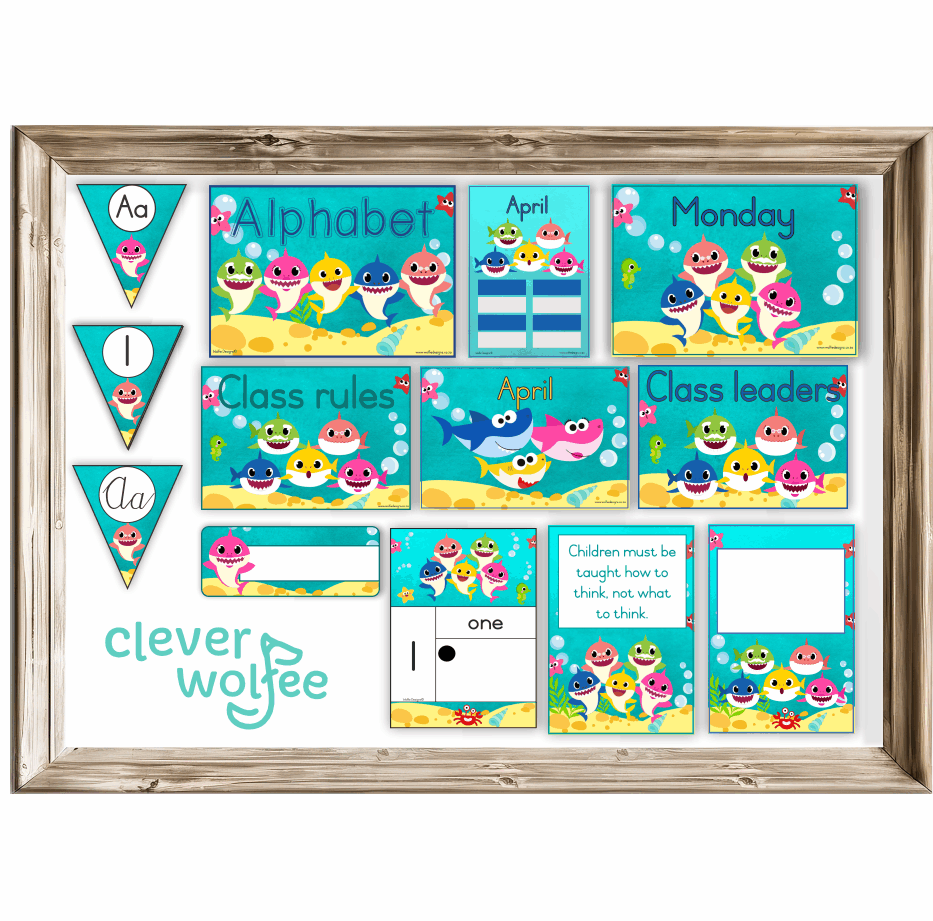Class theme - Baby shark - Image 2