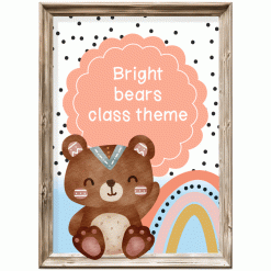 Class theme - Bright bears