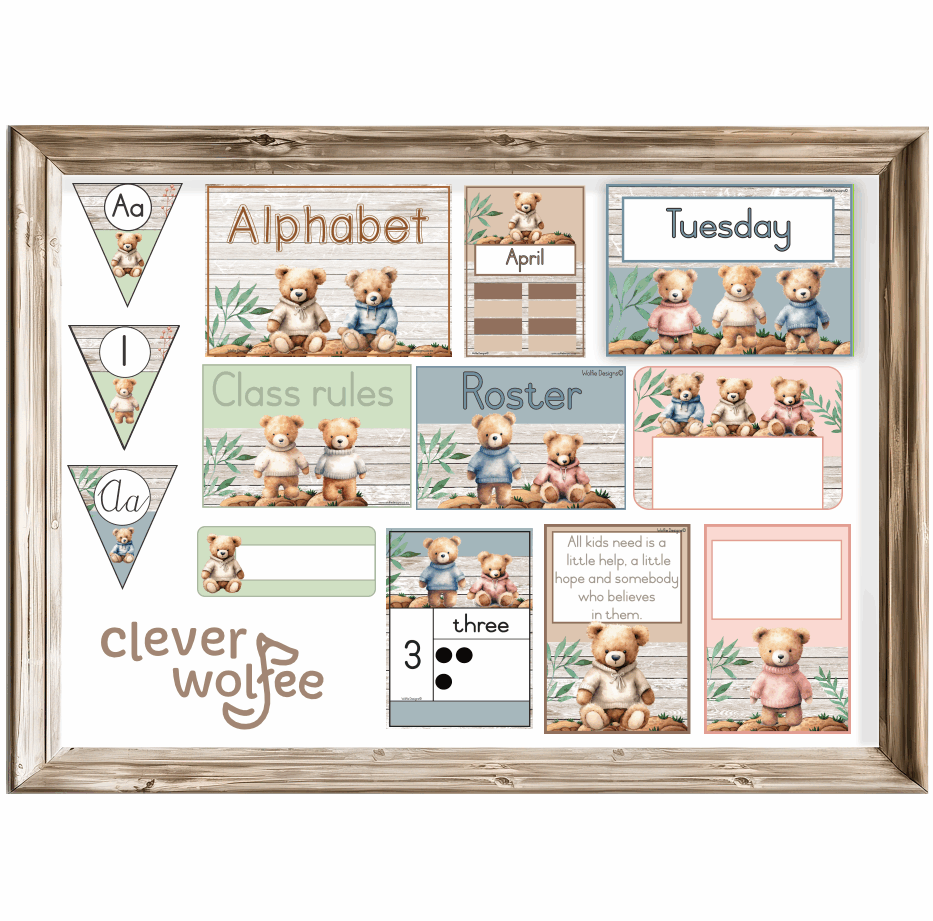 Class theme - bears 2 - Image 2