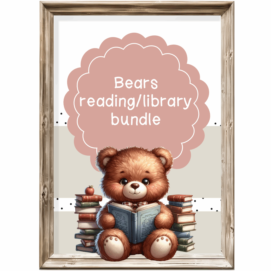 Reading / Library Bundle - Bears