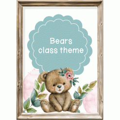 Class theme - bears