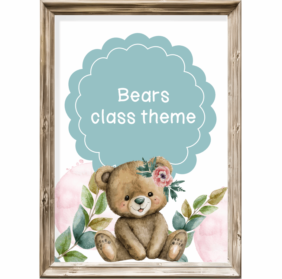 Class theme - bears