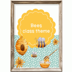 Class theme - bees