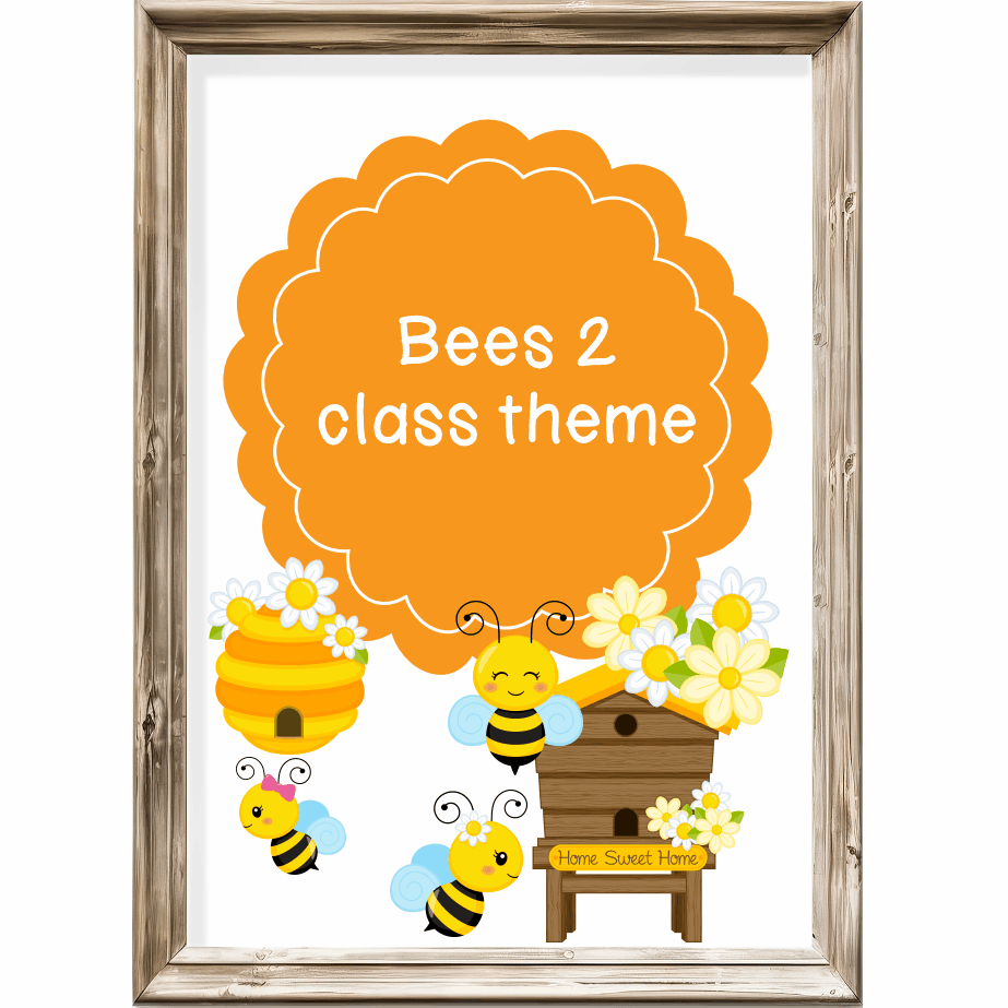 Class theme - bees 2
