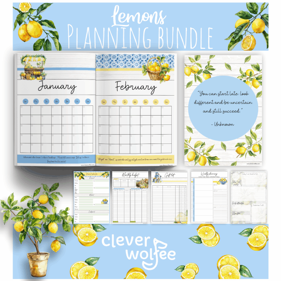 Lemons Planning Bundle