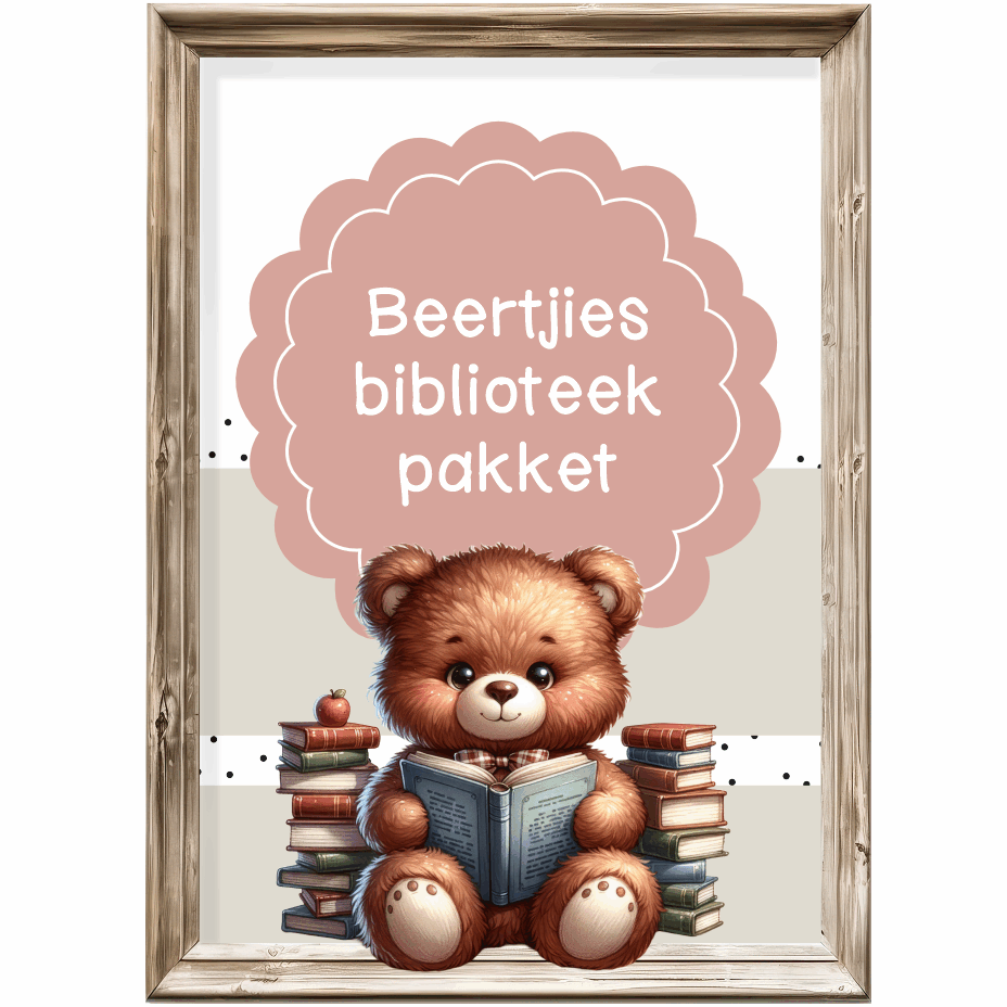 Lees / Biblioteek tema - Beertjies