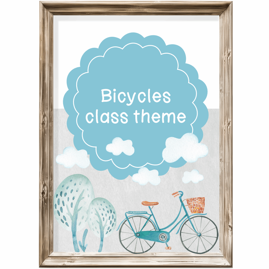Class theme - bicycles