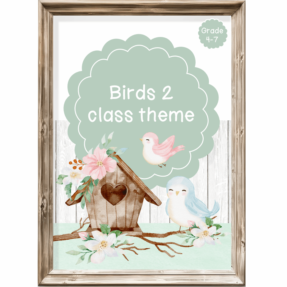 Intermediate Class Theme - Birds 2