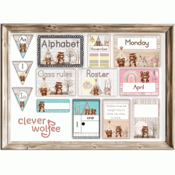 Alternative view of Class theme - boho bears