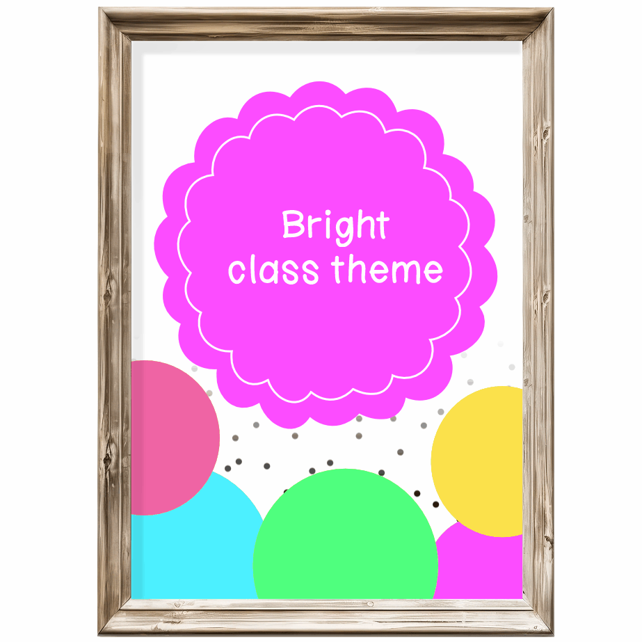 Class theme - bright