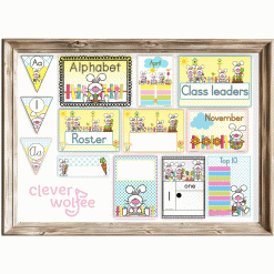 Alternative view of Class theme - bunnies