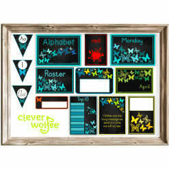 Alternative view of Class theme - butterflies