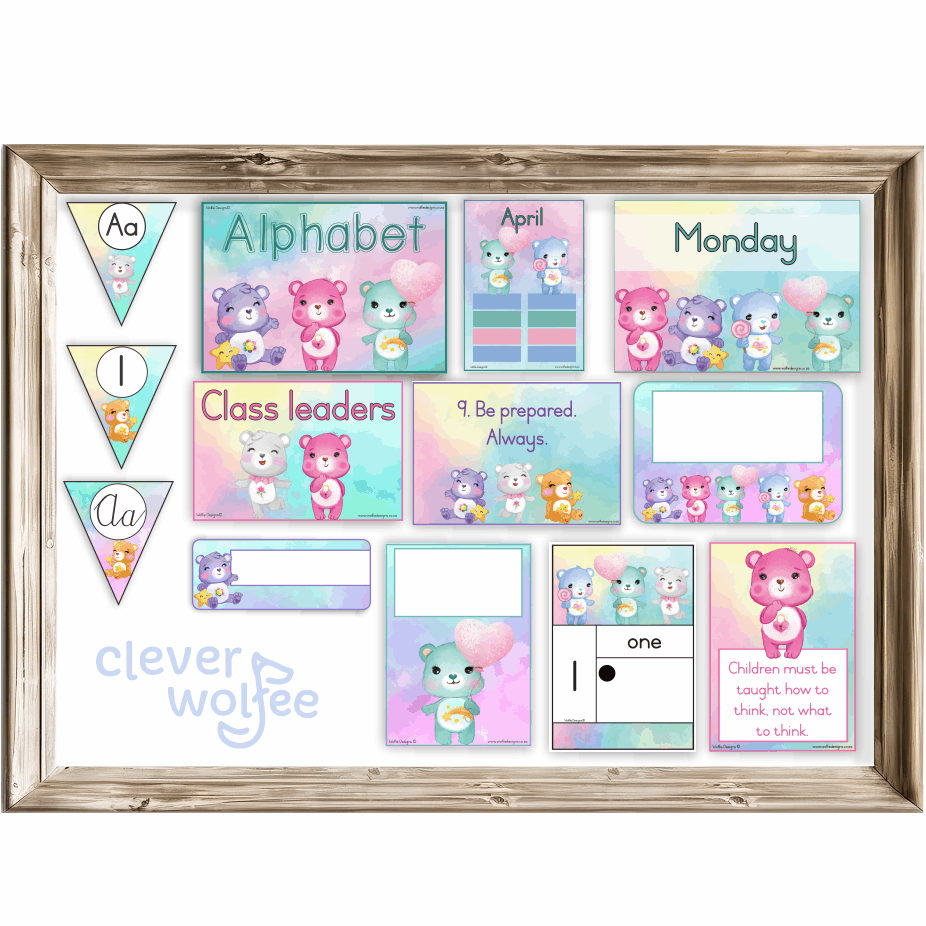Class theme - Care Bears - Image 2