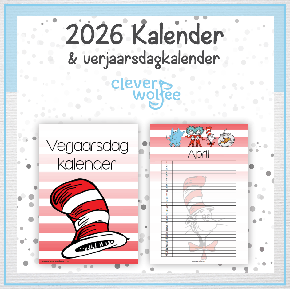 Cat in the Hat kalender 2026 - Image 2