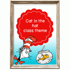 Class theme - Cat in the hat
