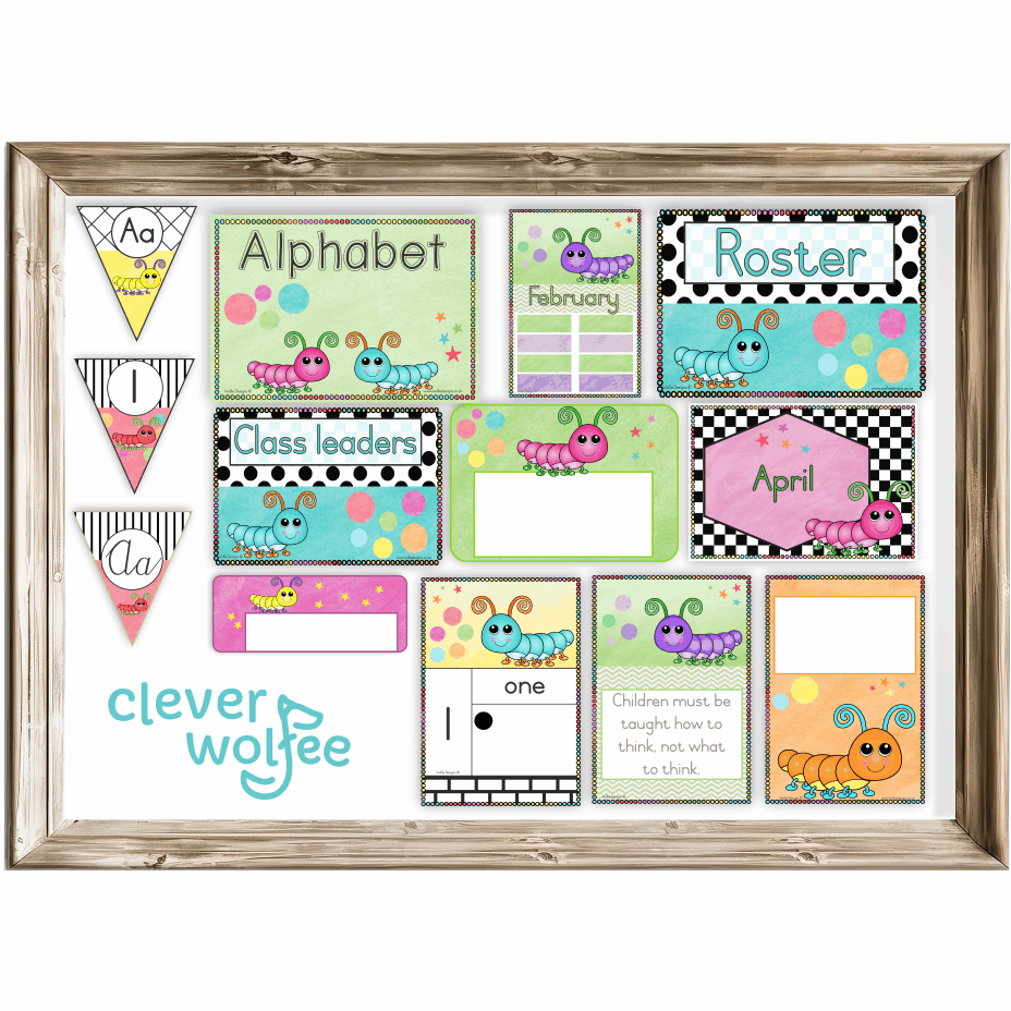 Class theme - caterpillar - Image 2