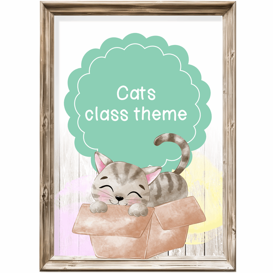 Class theme - cats