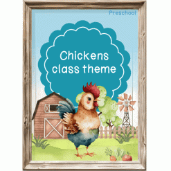Farm: Chickens Class theme - Preschool