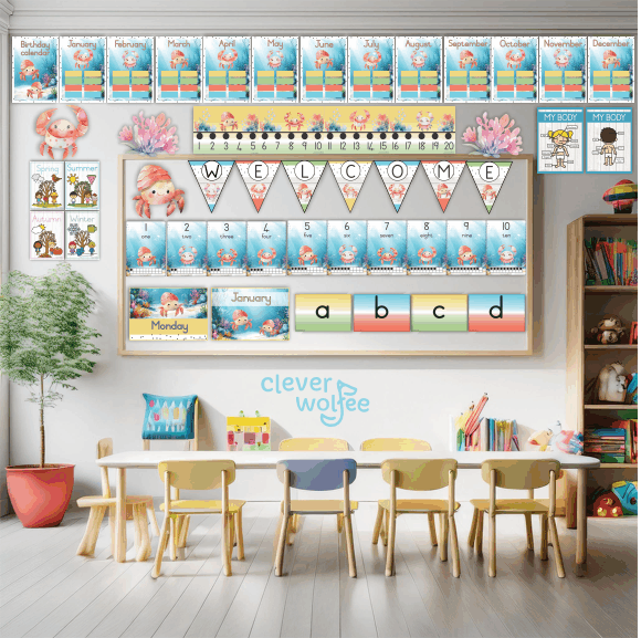Under the sea: Crabs Class theme - Preschool - Image 2