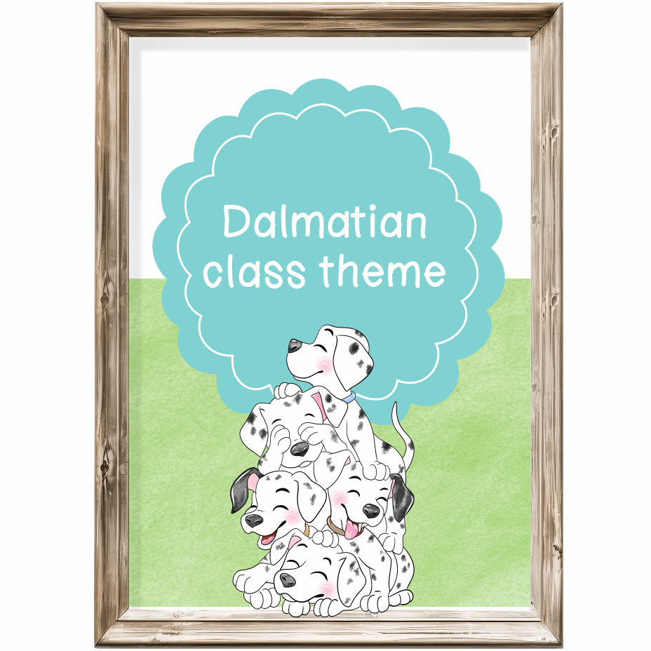 Class theme - dalmatians