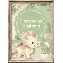 Dinosourus Klastema - Kleuterskool