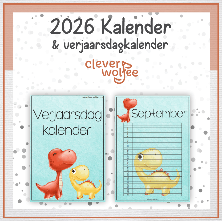 Dinosourus kalender 2026 - Image 2