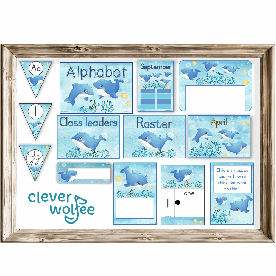 Class theme - Dolphins - Image 2