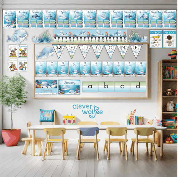 Under the sea: Dolphin Class theme - Preschool - Image 2