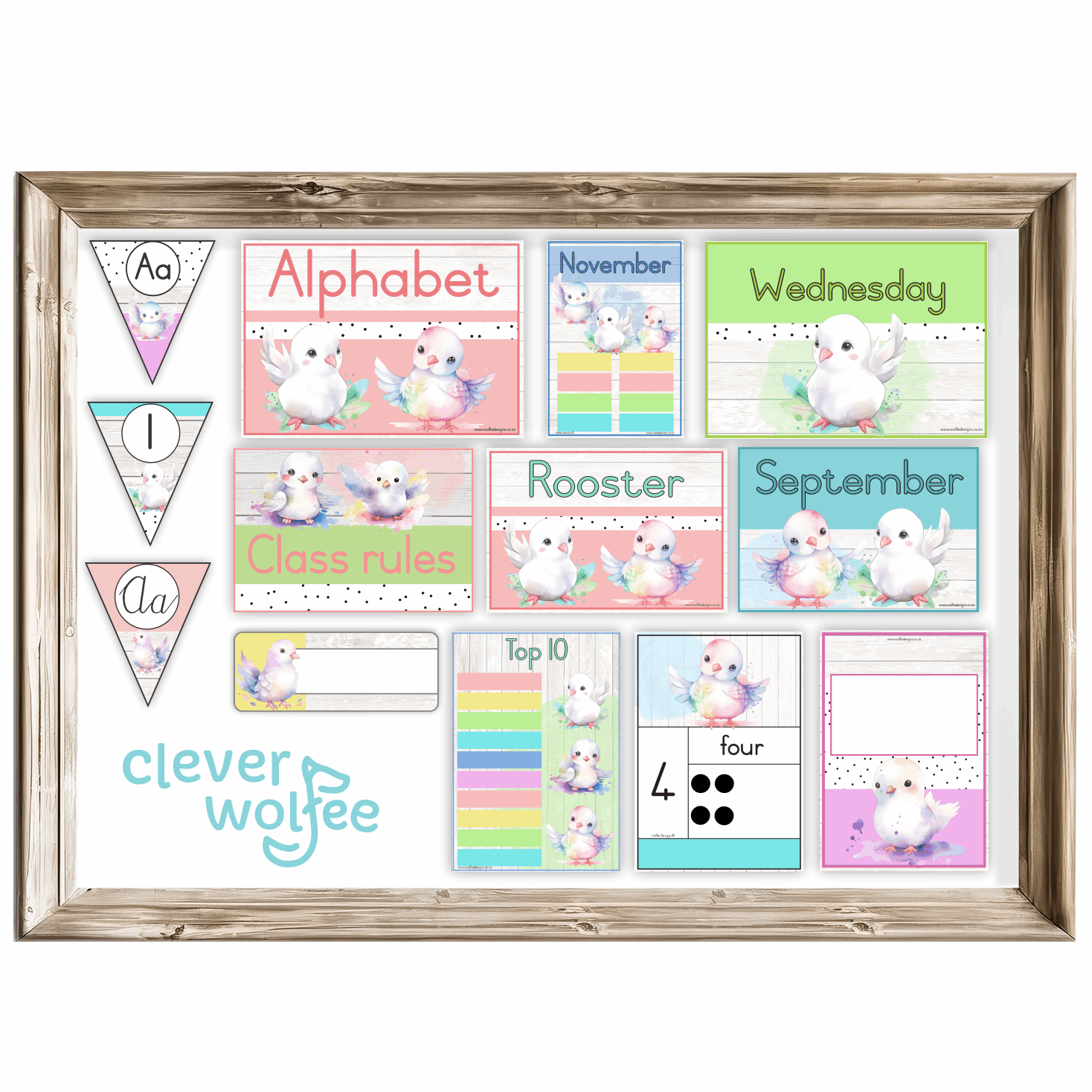 Class theme - Doves - Image 2