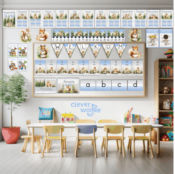Woud: Eekhoring Klastema - Kleuterskool - Image 2