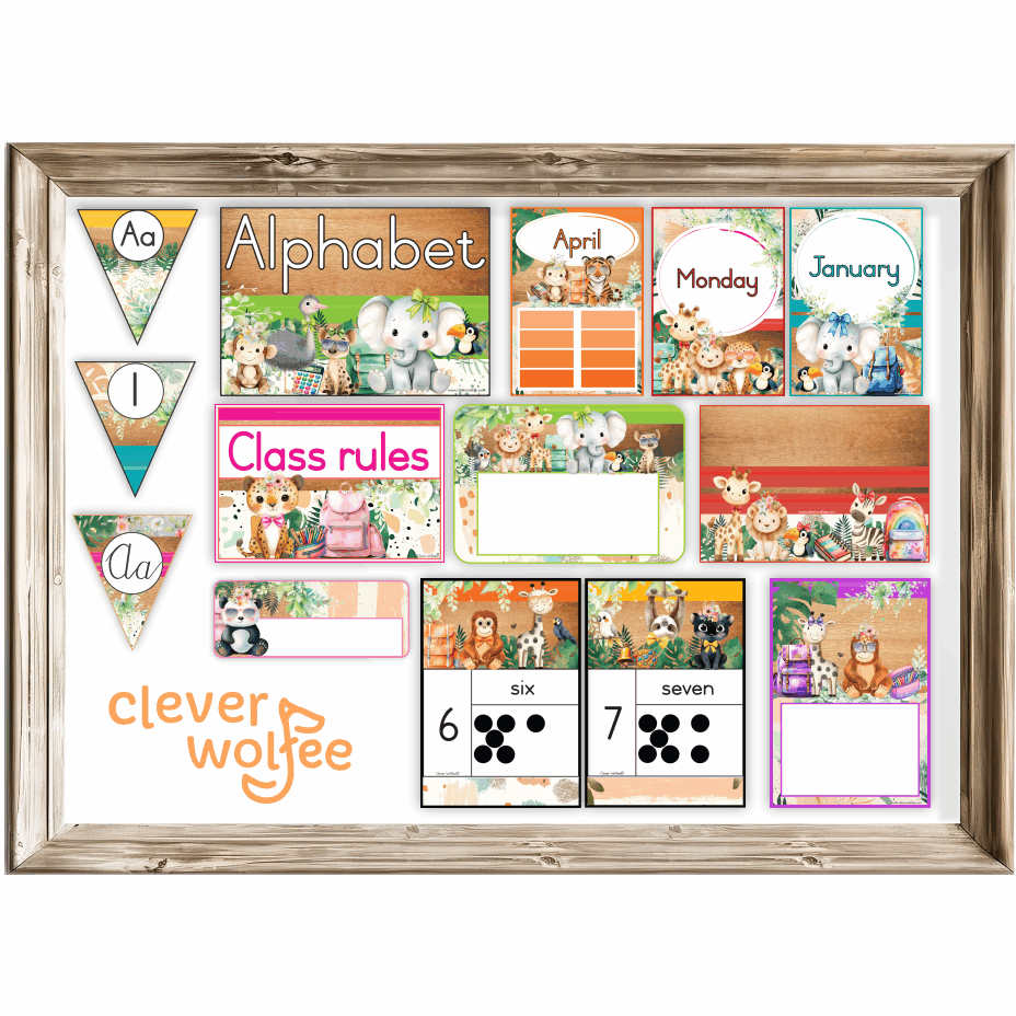 Class theme - boho safari adventure - Image 2