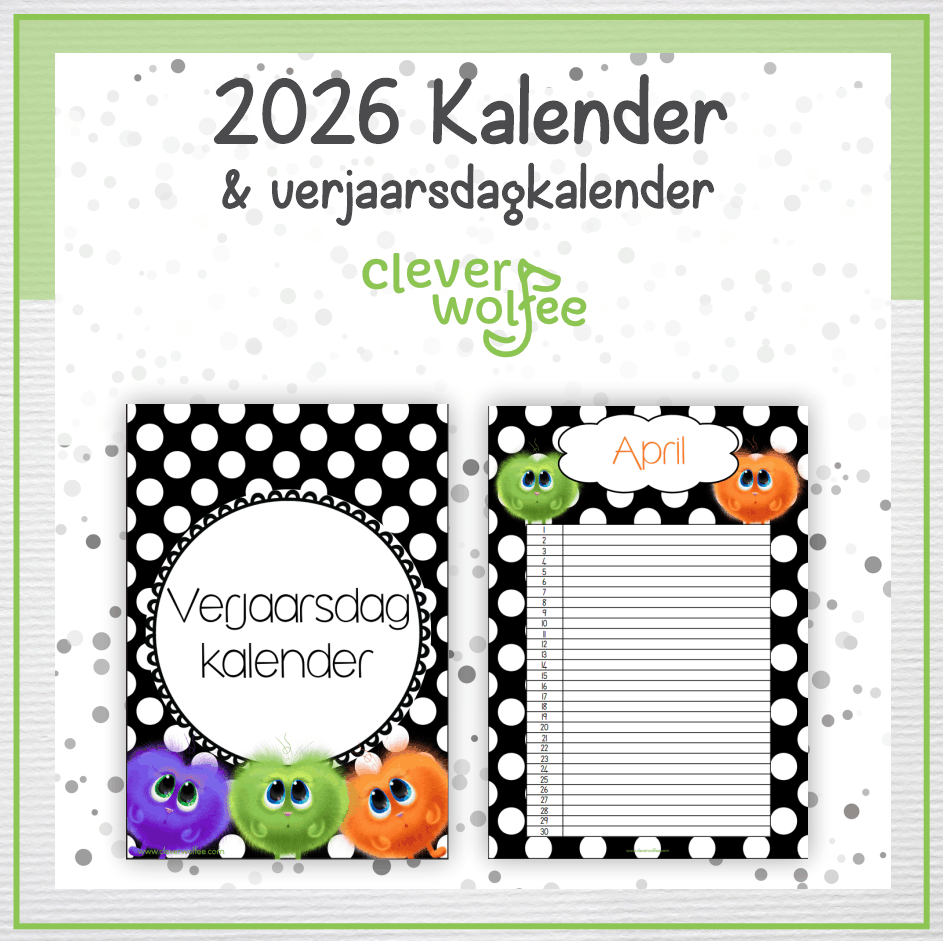 Fluffies kalender 2026 - Image 2