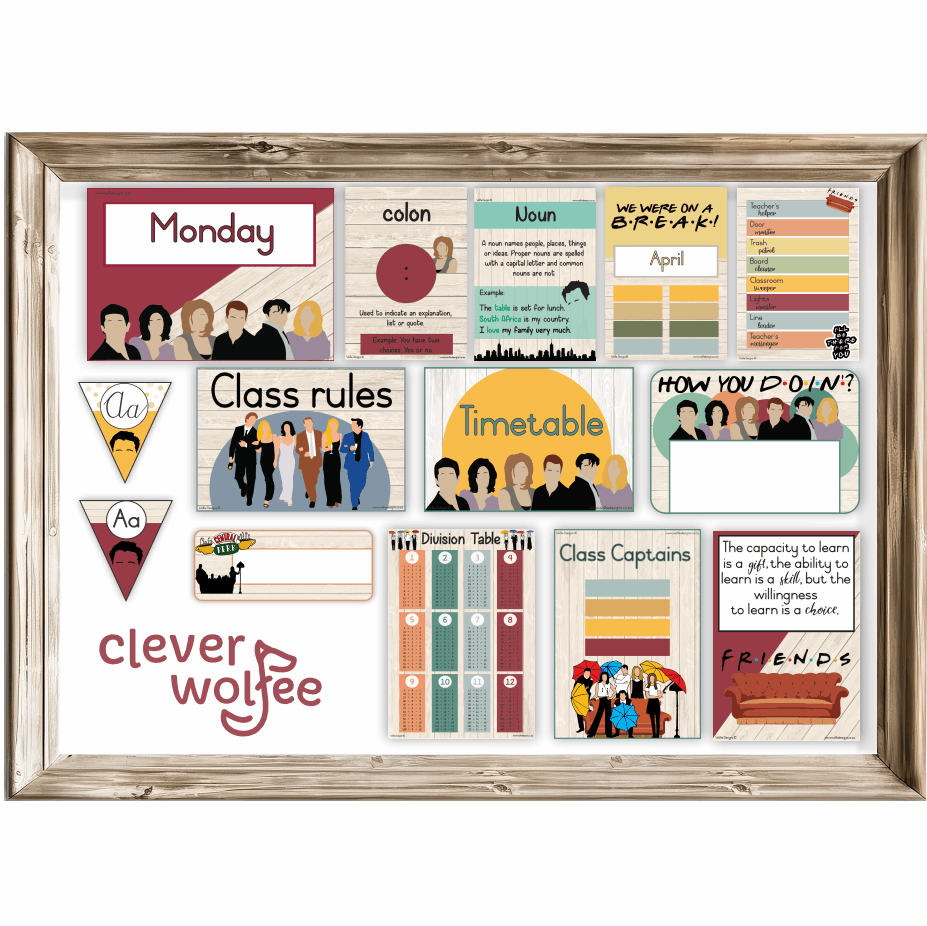 Intermediate Class Theme - Friends - Image 2