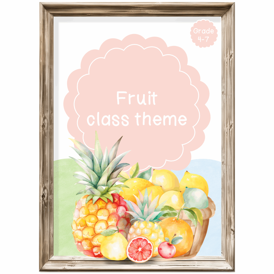 Intermediate Class Theme - Fruit
