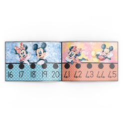 Alternative view of Number line 1-50 - Mickey & Minnie mouse