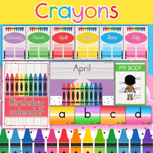 Crayons Class theme – Preschool - Image 2