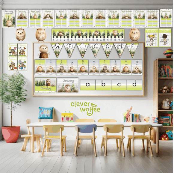 Forest: Hedgehog Class theme - Preschool - Image 2
